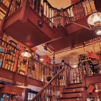 inside weasleys' wizard wheezes